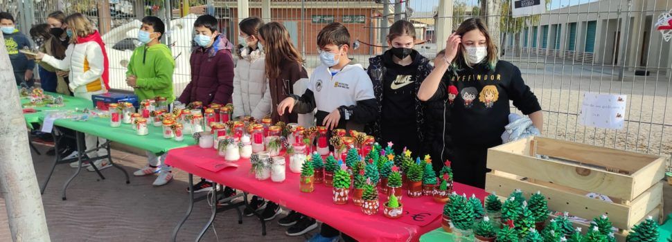 Les escoles Sant Sebastià de Vinaròs i la de la Sénia recapten ajuda per a La Palma