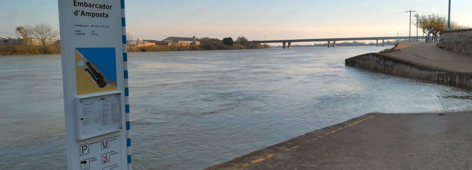 Fotos: L’Ebre per Amposta, aquest dijous 16 de desembre