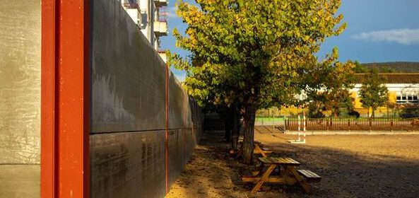 Ulldecona canvia el mur perimetral de tancament de l’Escola Ramón y Cajal