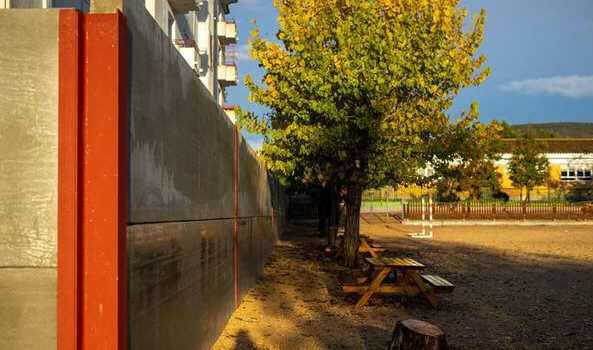 Ulldecona canvia el mur perimetral de tancament de l’Escola Ramón y Cajal