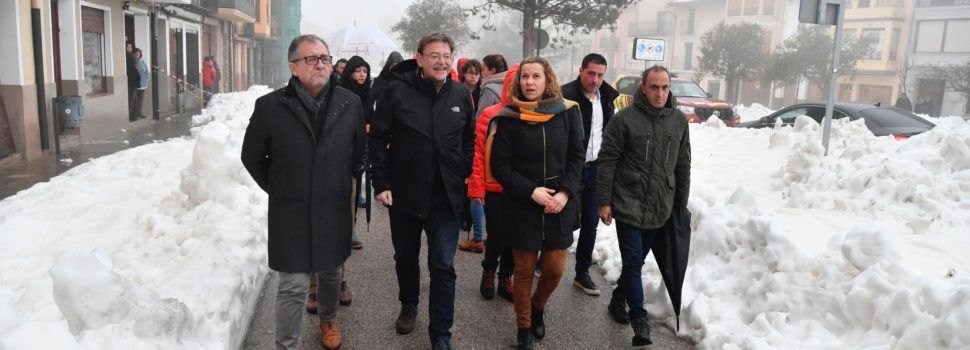 La Diputació activa un dispositiu enfront de nevades amb prop de 200 efectius diaris, 20 màquines llevaneu i 250 tones de sal