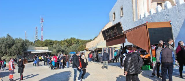Fotos: un dia a l’ermita de Vinaròs, en temps de covid