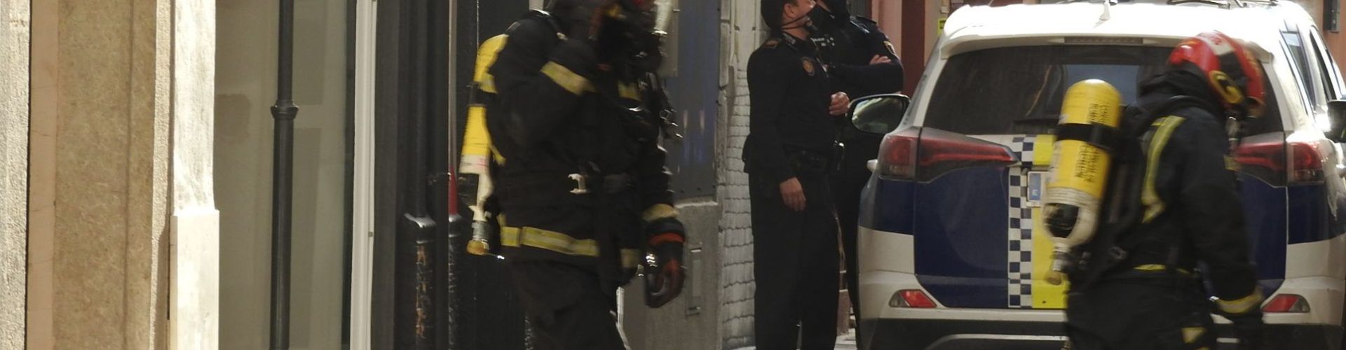 Incendi en una cèntrica casa abandonada de Vinaròs