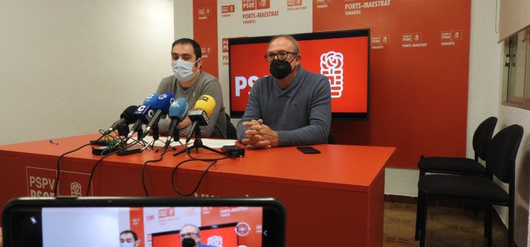 Vídeo: roda de premsa executiva socialista, sobre la crisi de govern a Vinaròs