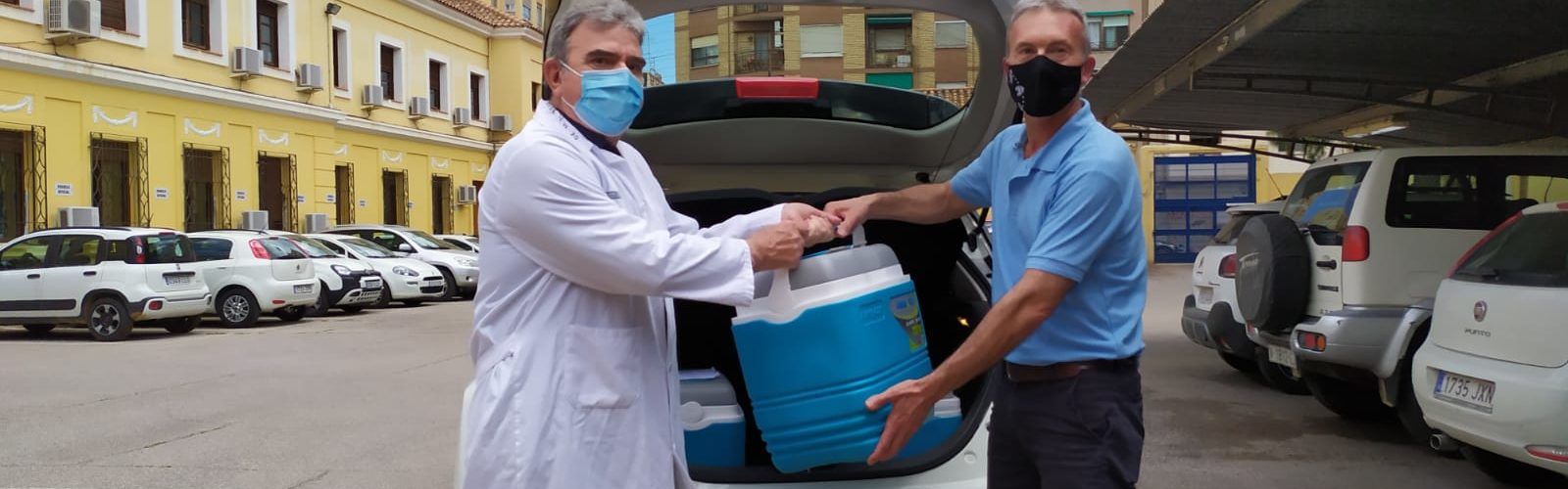 El Parc Mòbil de la Diputació continua col·laborant amb Sanitat en el trasllat de vacunes als pobles