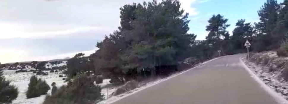 Vídeo: la primera neu del 2022 al Pla de S.Àgueda de Vallibona