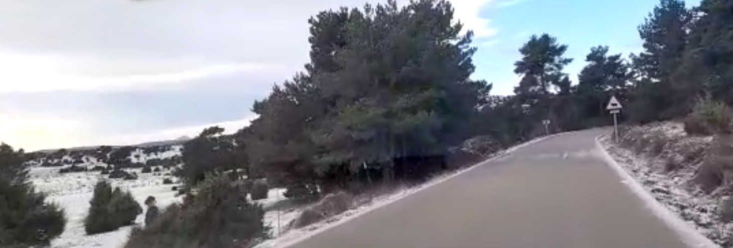 Vídeo: la primera neu del 2022 al Pla de S.Àgueda de Vallibona