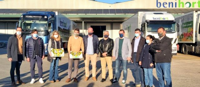 Carlos Mazón y Marta Barrachina visitan la Cooperativa Benihort