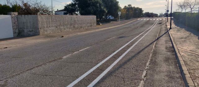 L’Ajuntament de Vinaròs amplia el carril bici de l’avinguda de Leopold Querol