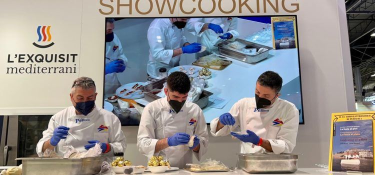 Peñíscola lleva a Fitur un trampantojo de Ferrero Rocher con sabor a mar