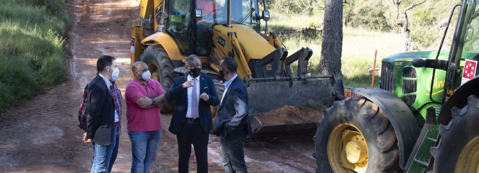 La Diputació de Castelló invertirà 2 milions d’euros per a netejar, arreglar i mantindre camins i pistes rurals, un 33% més que en 2021
