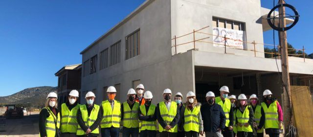 El conseller d’Educació, Cultura i Esport visita les obres d’ampliació i millora del CEIP Albert Selma de Santa Magdalena