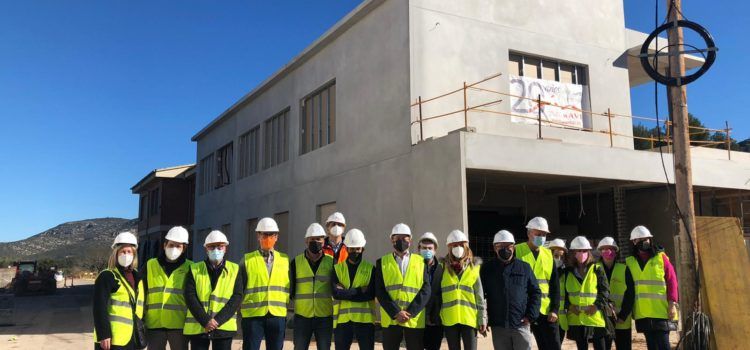El conseller d’Educació, Cultura i Esport visita les obres d’ampliació i millora del CEIP Albert Selma de Santa Magdalena