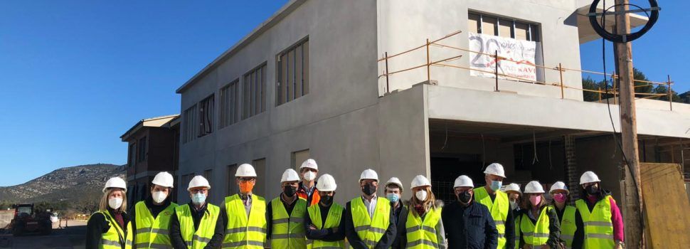 El conseller d’Educació, Cultura i Esport visita les obres d’ampliació i millora del CEIP Albert Selma de Santa Magdalena