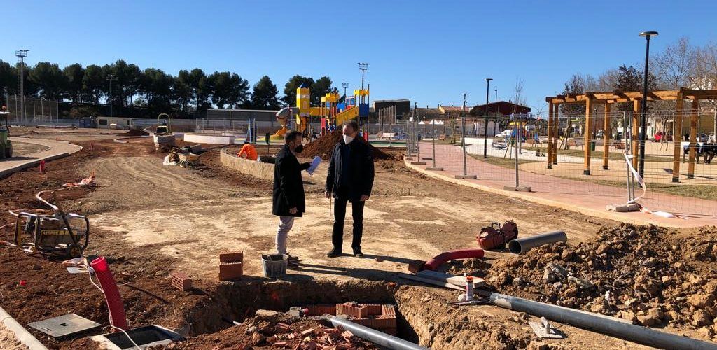 Avança la 2a fase del parc del Ferrocarril que sumarà quasi 10.000m2 de pulmó verd al nucli urbà d’Alcalà