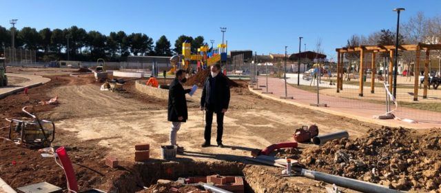 Avança la 2a fase del parc del Ferrocarril que sumarà quasi 10.000m2 de pulmó verd al nucli urbà d’Alcalà