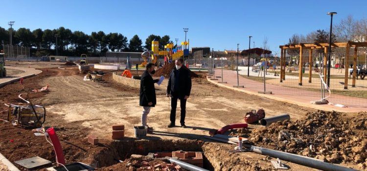 Avança la 2a fase del parc del Ferrocarril que sumarà quasi 10.000m2 de pulmó verd al nucli urbà d’Alcalà
