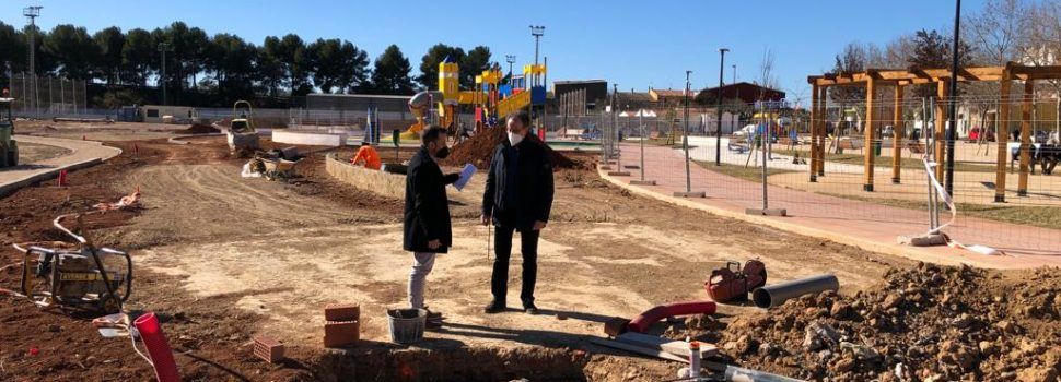 Avança la 2a fase del parc del Ferrocarril que sumarà quasi 10.000m2 de pulmó verd al nucli urbà d’Alcalà