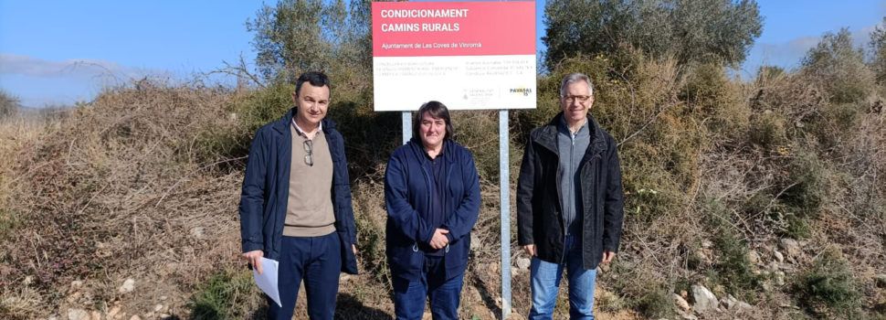 La Generalitat realitza obres de millora en vuit camins rurals de les Coves de Vinromà, Tirig i Cervera del Maestre