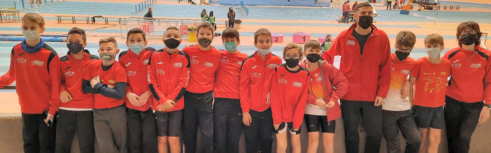 Novena posició i millorant marques personals del Club Esportiu Vinaròs en el Campionat Autonòmic de clubs Sub14