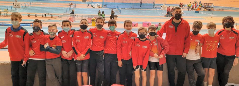 Novena posició i millorant marques personals del Club Esportiu Vinaròs en el Campionat Autonòmic de clubs Sub14