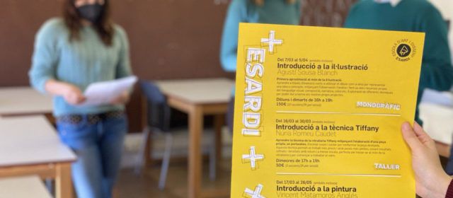 L’Escola d’Art i Disseny d’Amposta obre portes a la ciutadania amb els cursos Esardi+
