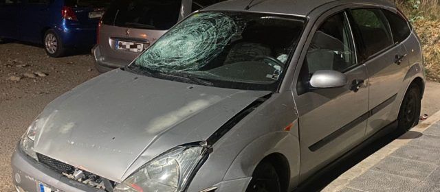 Localizado en Benicarló un vehículo, que puede estar implicado en algún accidente