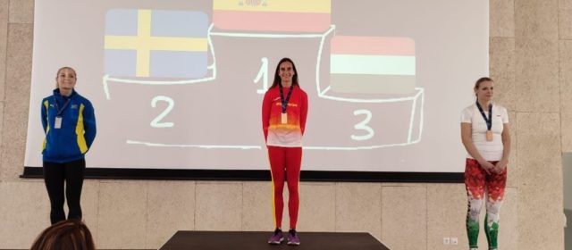 La benicarlanda Beatriz Ferrando, campeona de Europa master en Altura W35