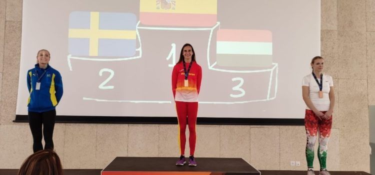 La benicarlanda Beatriz Ferrando, campeona de Europa master en Altura W35