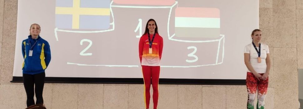 La benicarlanda Beatriz Ferrando, campeona de Europa master en Altura W35