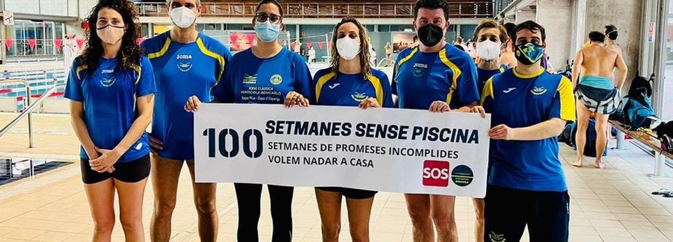 Cap de setmana d’intensa activitat per al Club Natació Benicarló, quan es compleixen 100 setmanes sense piscina