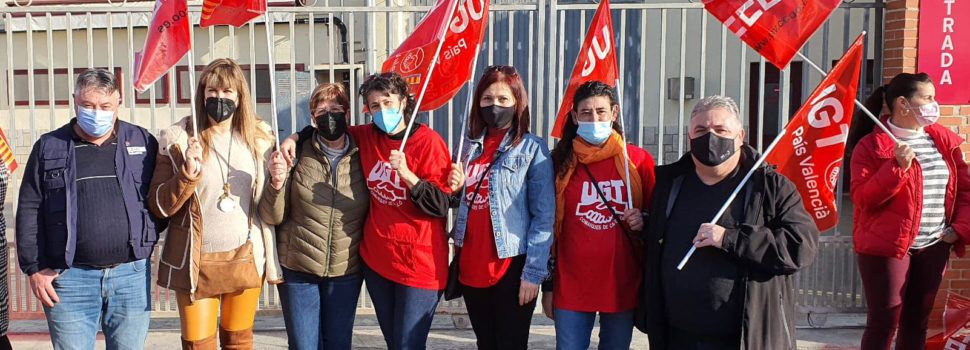 La plantilla del Grupo Gil Comes en Vinaròs secunda la huelga sobre Conservas de Pescados