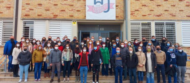 L’IES Leopoldo Querol de Vinaròs mostra el seu suport al professor agredit a Bètera