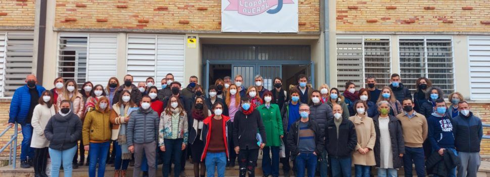 L’IES Leopoldo Querol de Vinaròs mostra el seu suport al professor agredit a Bètera