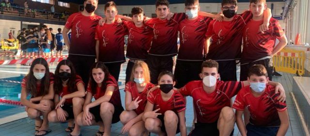 Excel.lent participació del Club Natació Vinaròs en el Campionat Autonòmic Aleví