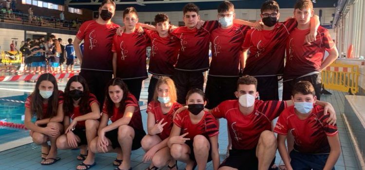 Excel.lent participació del Club Natació Vinaròs en el Campionat Autonòmic Aleví