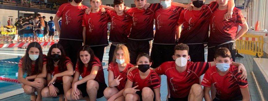 Excel.lent participació del Club Natació Vinaròs en el Campionat Autonòmic Aleví