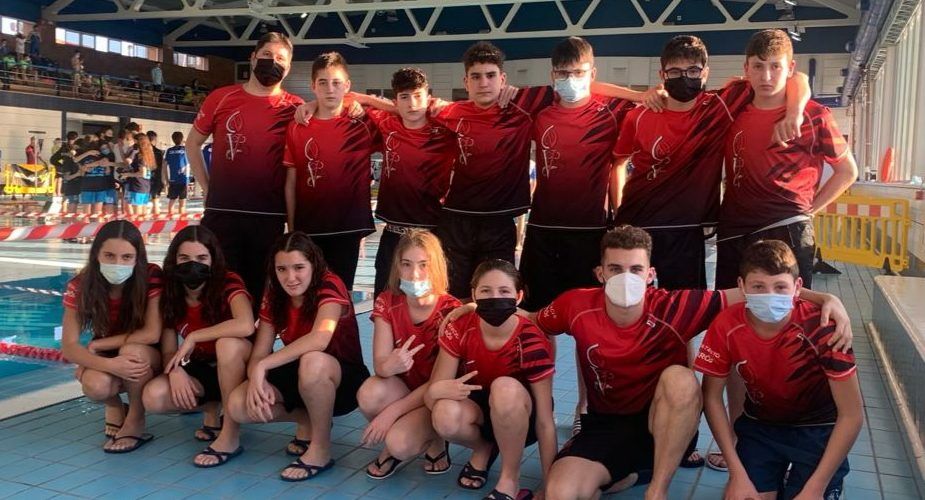 Excel.lent participació del Club Natació Vinaròs en el Campionat Autonòmic Aleví