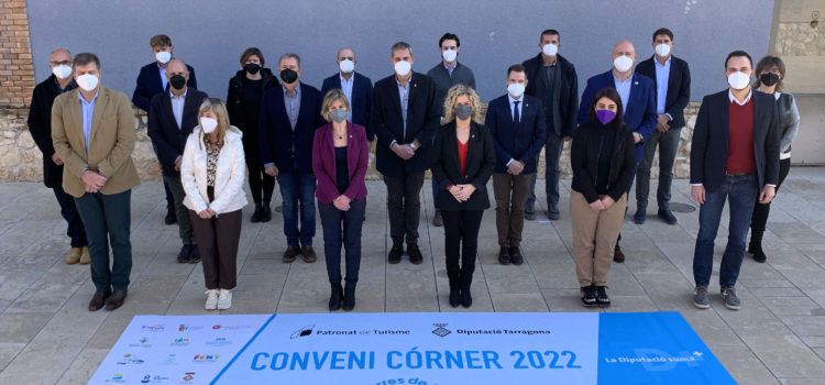 La Diputació impulsa la promoció turística conjunta de 19 ens públics i privats de les Terres de l’Ebre, amb la signatura del conveni Córner 2022