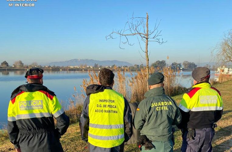Intervenidos 60 kg de ostrón tras inspecciones de pesca en el Delta de l’Ebre