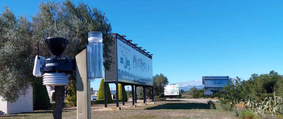El Ayuntamiento de Sant Jordi tiene activas dos estaciones meteorológicas para facilitar información en tiempo real