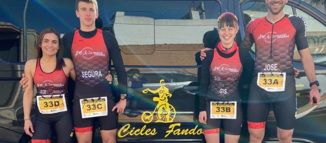 El Club Triatló Vinaròs, en el duatló d’Alberic, de Segona Divisió