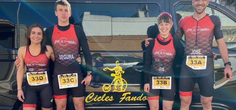 El Club Triatló Vinaròs, en el duatló d’Alberic, de Segona Divisió