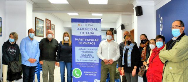 Marta Barrachina (PP) inaugura la nova oficina d’atenció al ciutadà de Vinaròs amb l’objectiu de “ser l’altaveu dels nostres veïns”