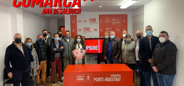 Ana Besalduch opta a ser secretària general del PSPV-PSOE Ports Maestrat