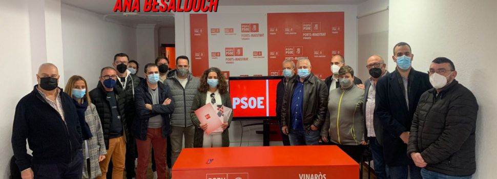 Ana Besalduch opta a ser secretària general del PSPV-PSOE Ports Maestrat