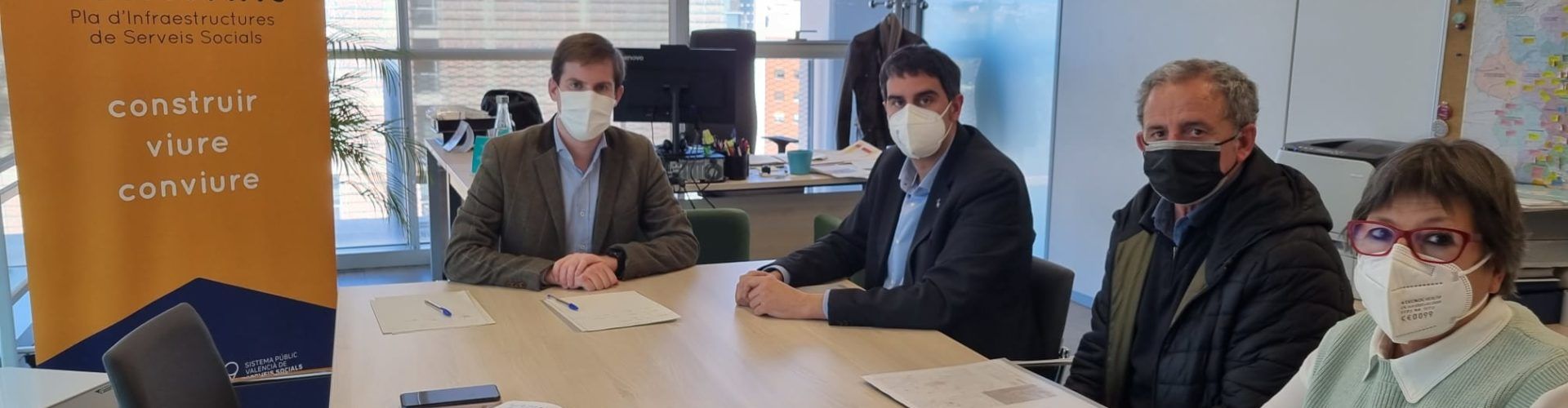 Reunió pel projecte d’ampliació del Centre de Dia de Morella