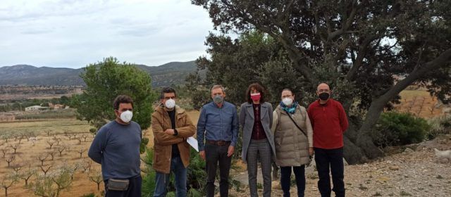 La Directora de Política Territorial visita els terrenys afectats pel Magda