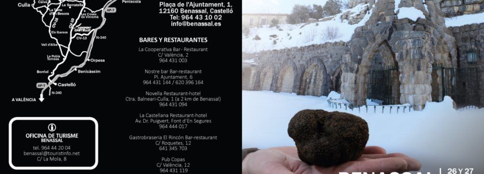 Benassal vive este fin de semana la XVIII Mostra de la Trufa Negra de l’Alt Maestrat