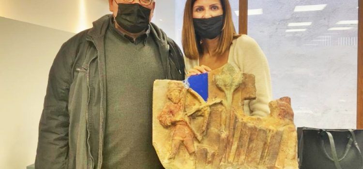Canet lo Roig pone en marcha un proyecto para restaurar y completar el mural de San Miguel del siglo XIV